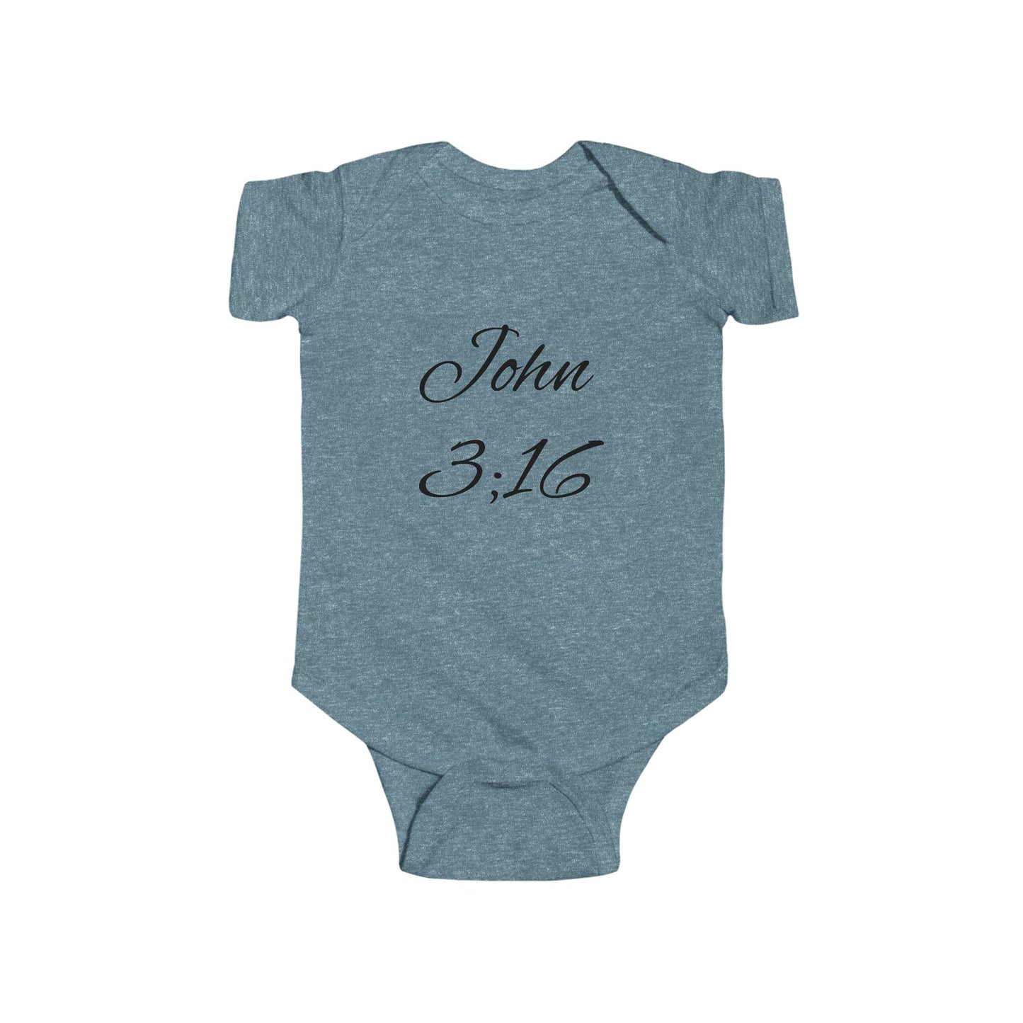 John 3:16 Baby - Scripture Onesie