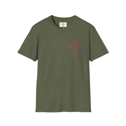 Christian Cross T-Shirt — 'Jesus is King' Graphic Tee