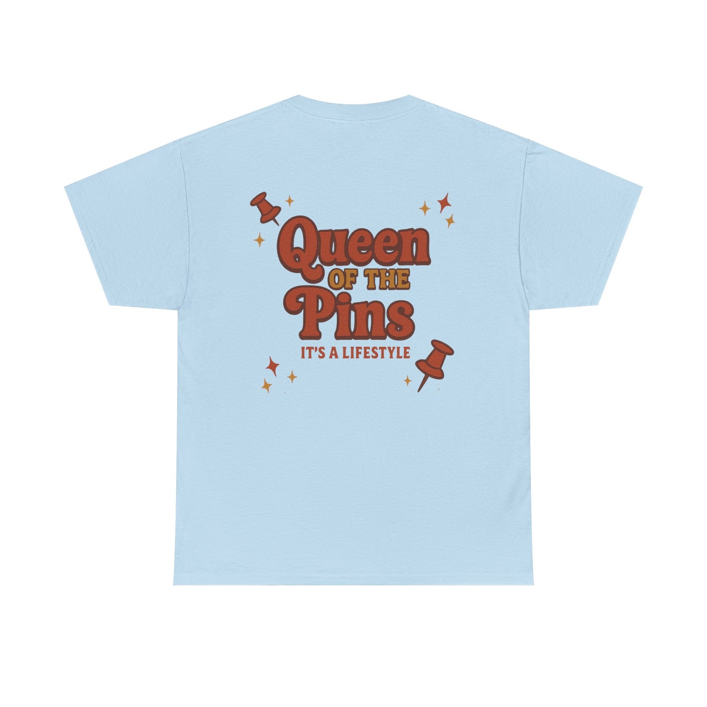 T-Shirt — "It’s a Pin Thing" / "Queen of the Pins" Graphic Tee for Pin Collectors
