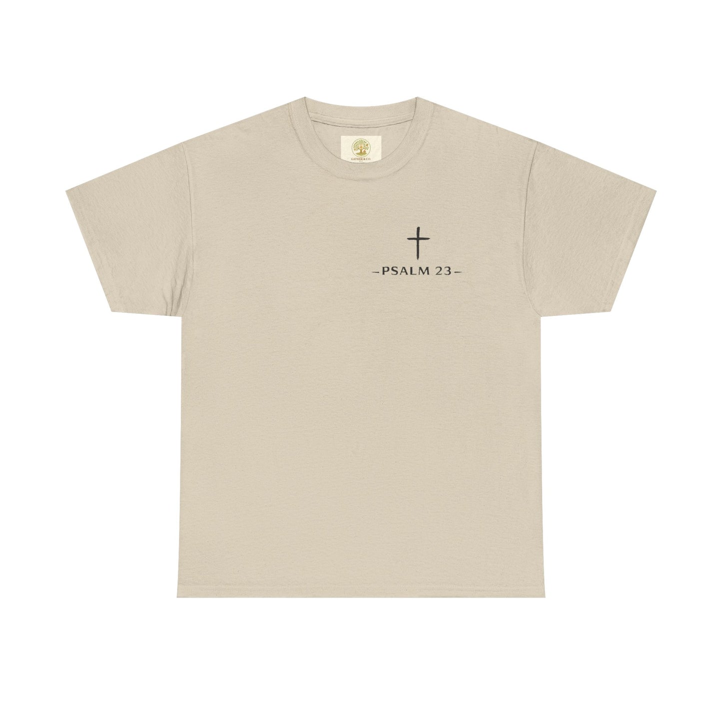 Psalm 23 Tee — “The Lord Is My Shepherd” Christian T-Shirt