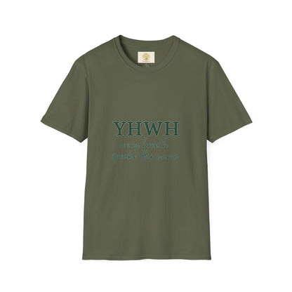 YHWH Inspirational T-Shirt for Spiritual Connection