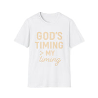 God's Timing Is Perfect Tee - Unisex Christian Shirt