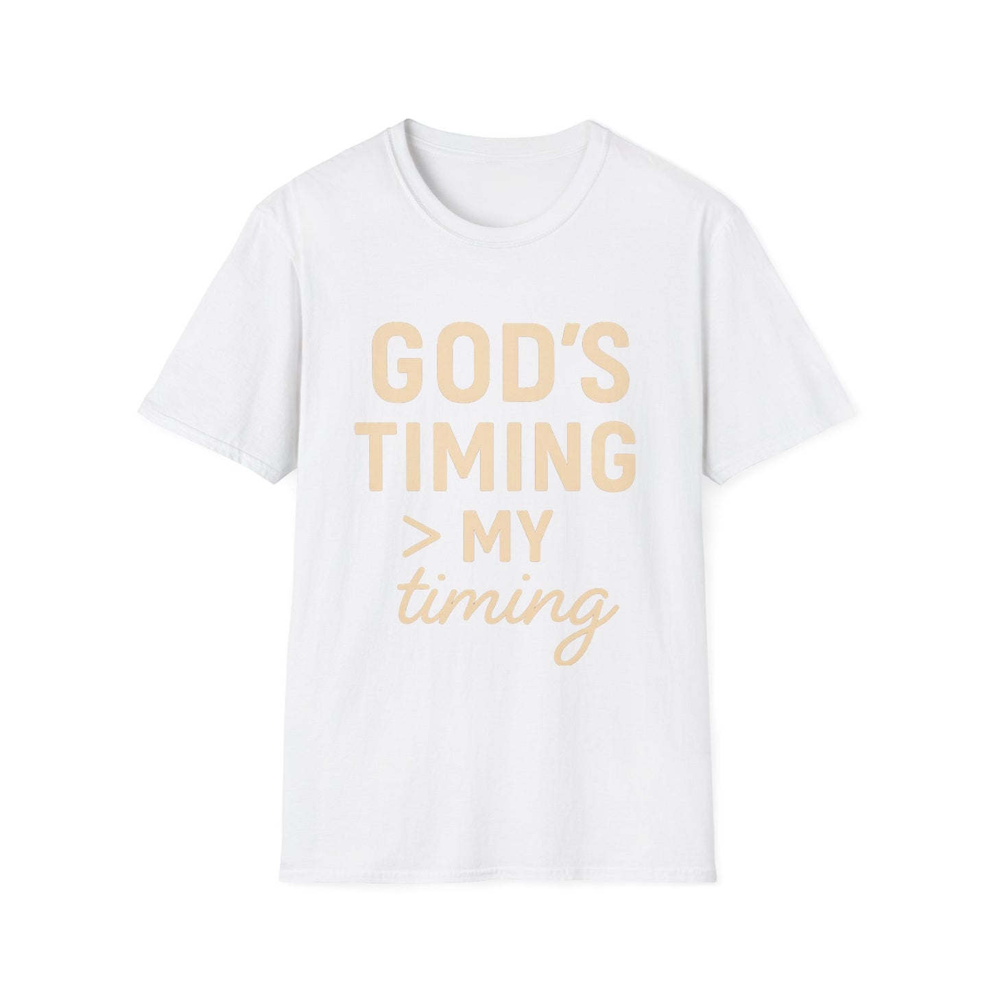 God's Timing Is Perfect Tee - Unisex Christian Shirt