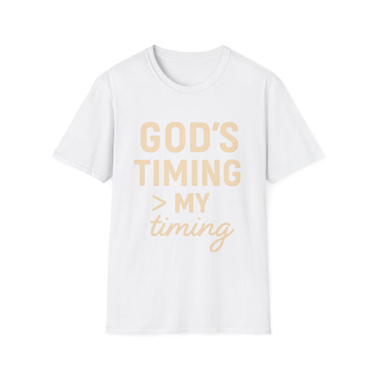 God's Timing Is Perfect Tee - Unisex Christian Shirt