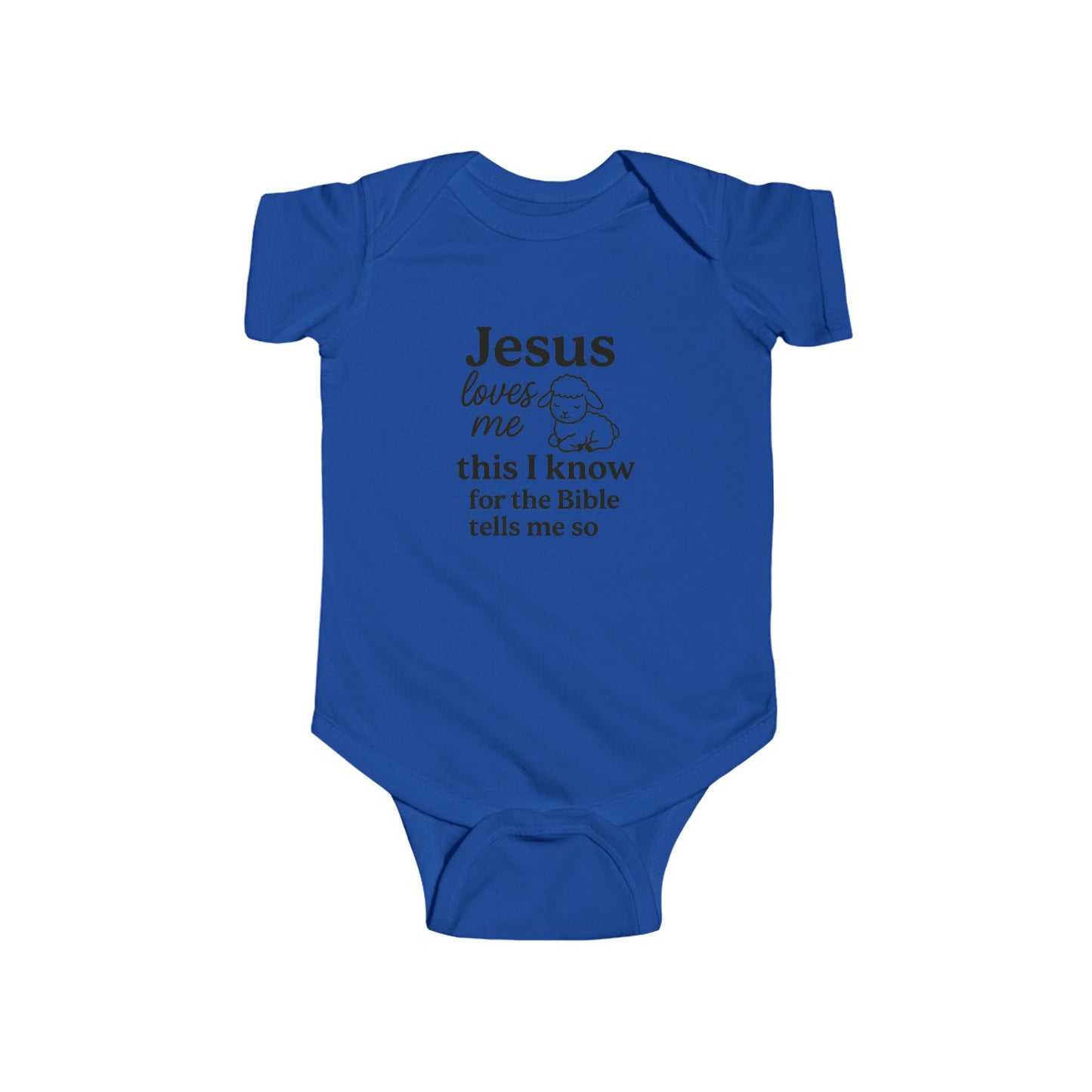 Jesus Loves Me - Christian Baby Onesie