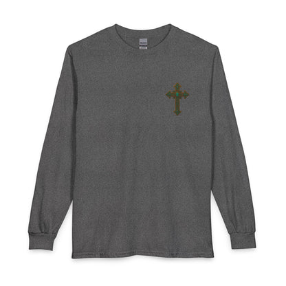 Lion of Judah Long Sleeve Christian T-Shirt | Unisex Faith Apparel – Gather & Co. LLC