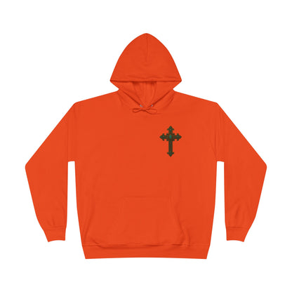 Lion of Judah Christian Hooded Sweatshirt – Unisex Faith Hoodie with Cross & Revelation 5:5 Design
