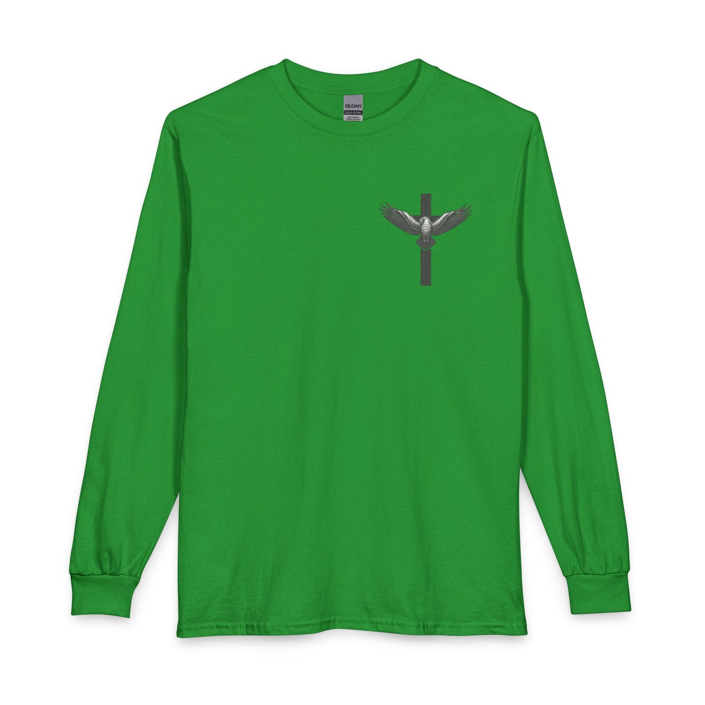 Under His Wings Long-Sleeve Christian T-Shirt for Men & Women – Psalm 91:4 Faith Shirt | Gather & Co. LLC