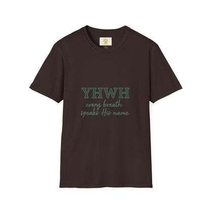 YHWH Inspirational T-Shirt for Spiritual Connection
