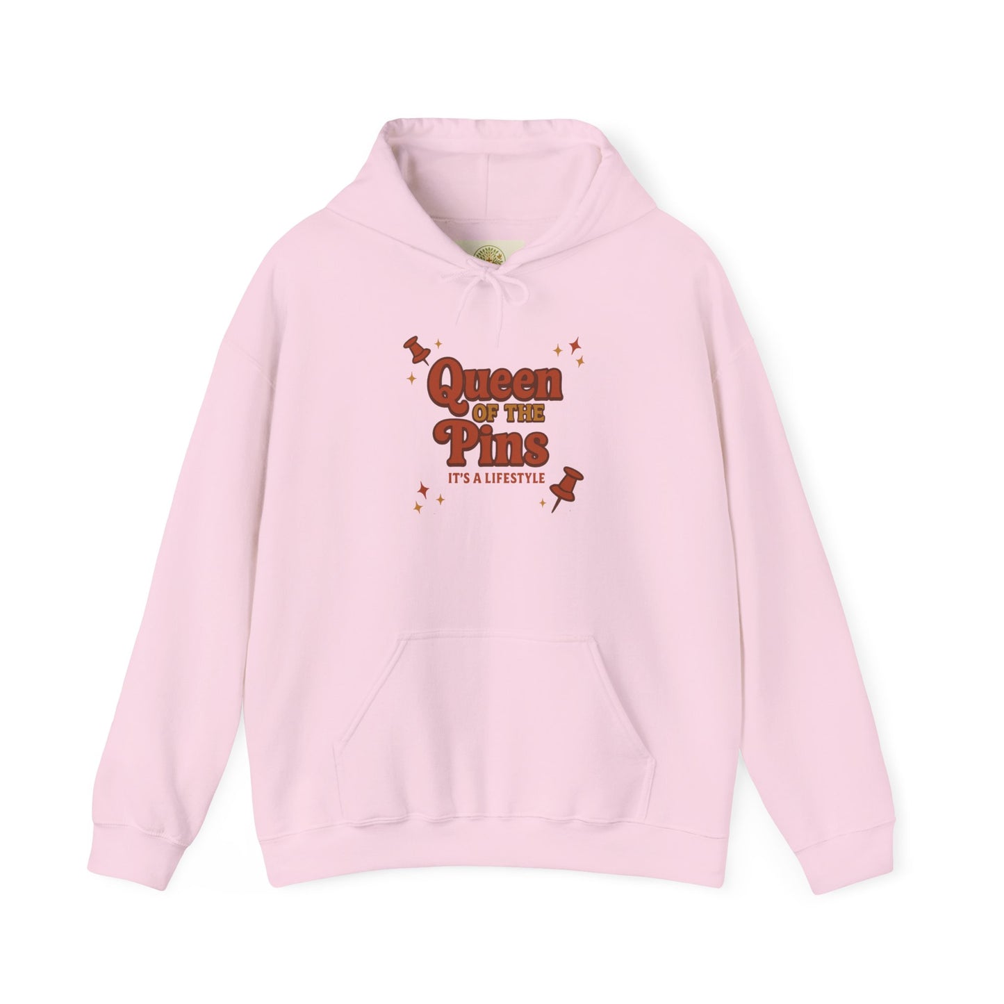 Queen of the Pins Hoodie — Retro Shirt "It's a Lifestyle" Multiple Colors Available