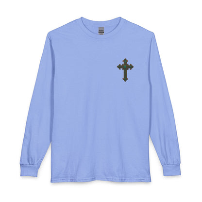 Lion of Judah Long Sleeve Christian T-Shirt | Unisex Faith Apparel – Gather & Co. LLC