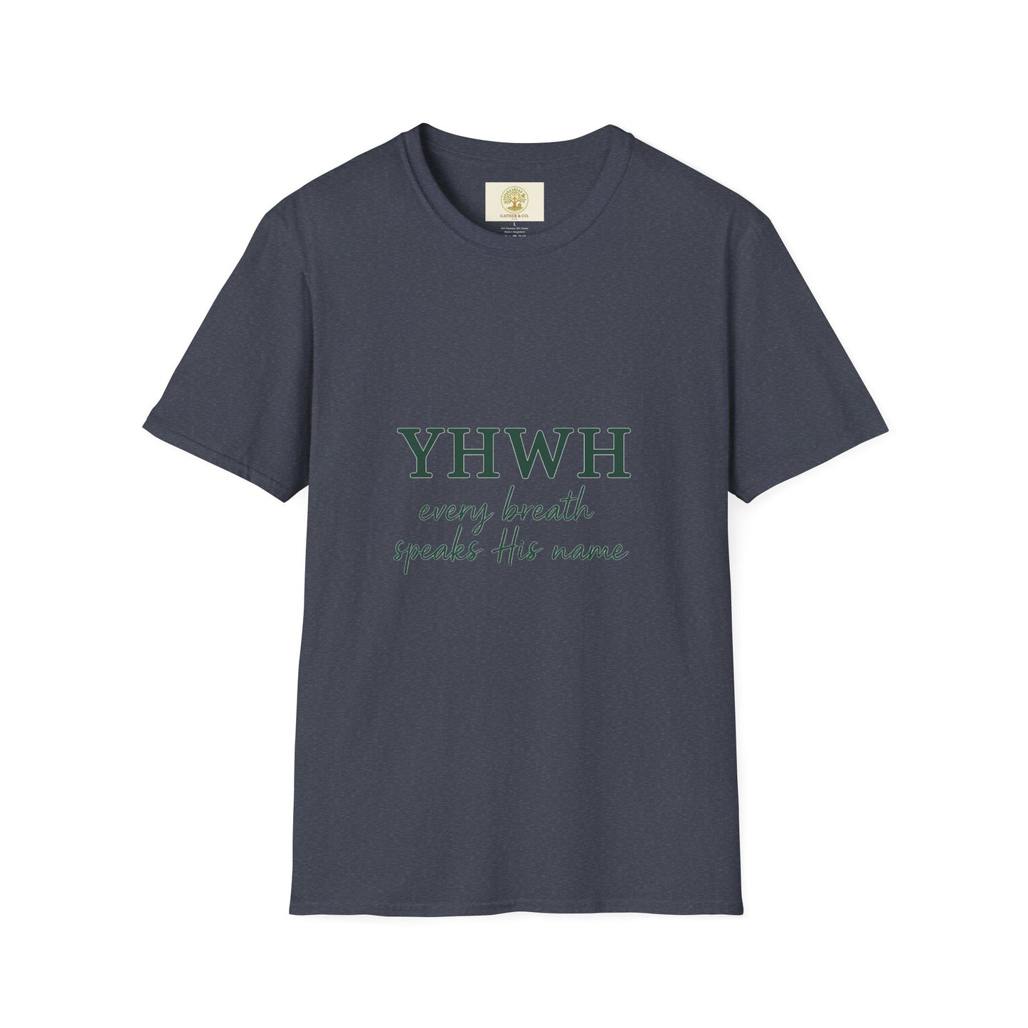 YHWH Inspirational T-Shirt for Spiritual Connection