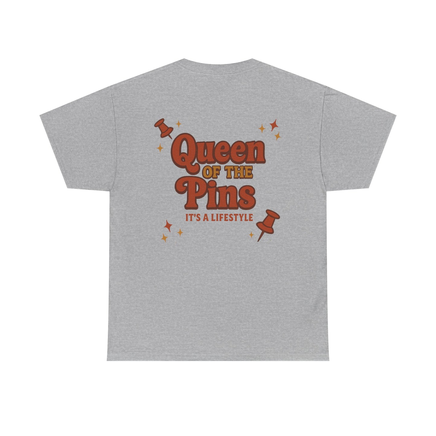 T-Shirt — "It’s a Pin Thing" / "Queen of the Pins" Graphic Tee for Pin Collectors