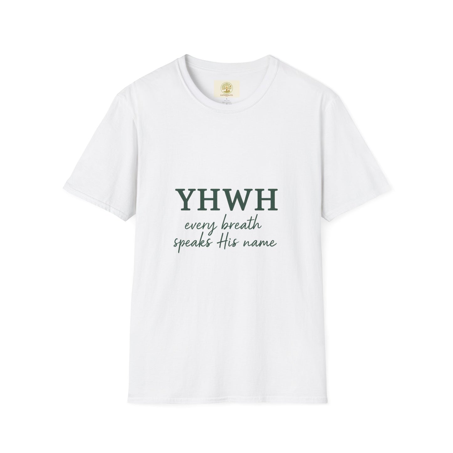YHWH Inspirational T-Shirt for Spiritual Connection