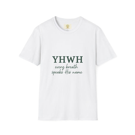 YHWH Inspirational T-Shirt for Spiritual Connection