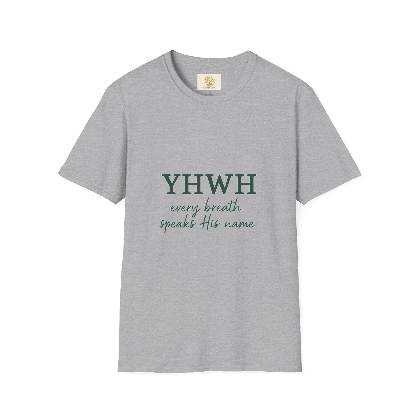 YHWH Inspirational T-Shirt for Spiritual Connection