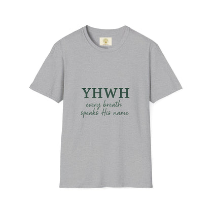 YHWH Inspirational T-Shirt for Spiritual Connection
