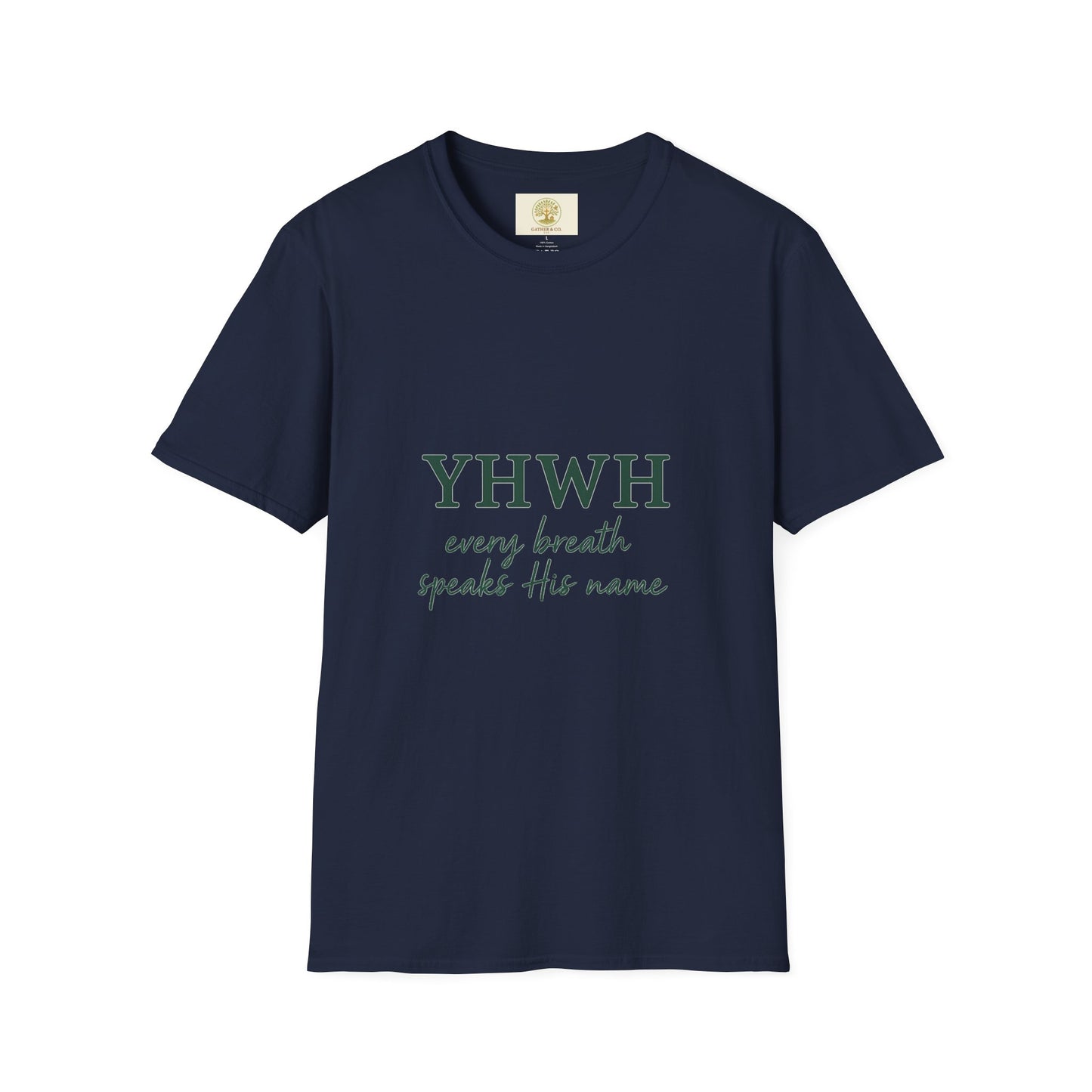 YHWH Inspirational T-Shirt for Spiritual Connection