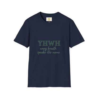 YHWH Inspirational T-Shirt for Spiritual Connection