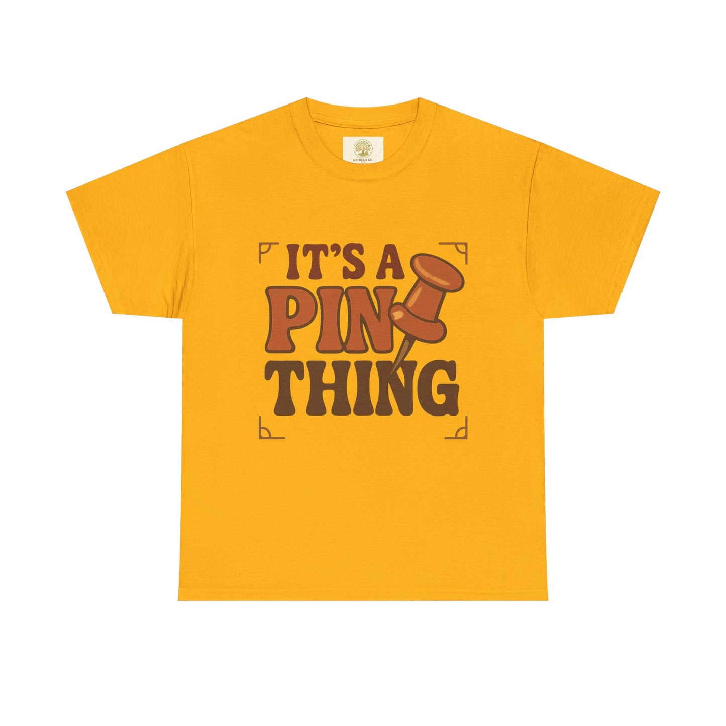 T-Shirt — "It’s a Pin Thing" / "Queen of the Pins" Graphic Tee for Pin Collectors