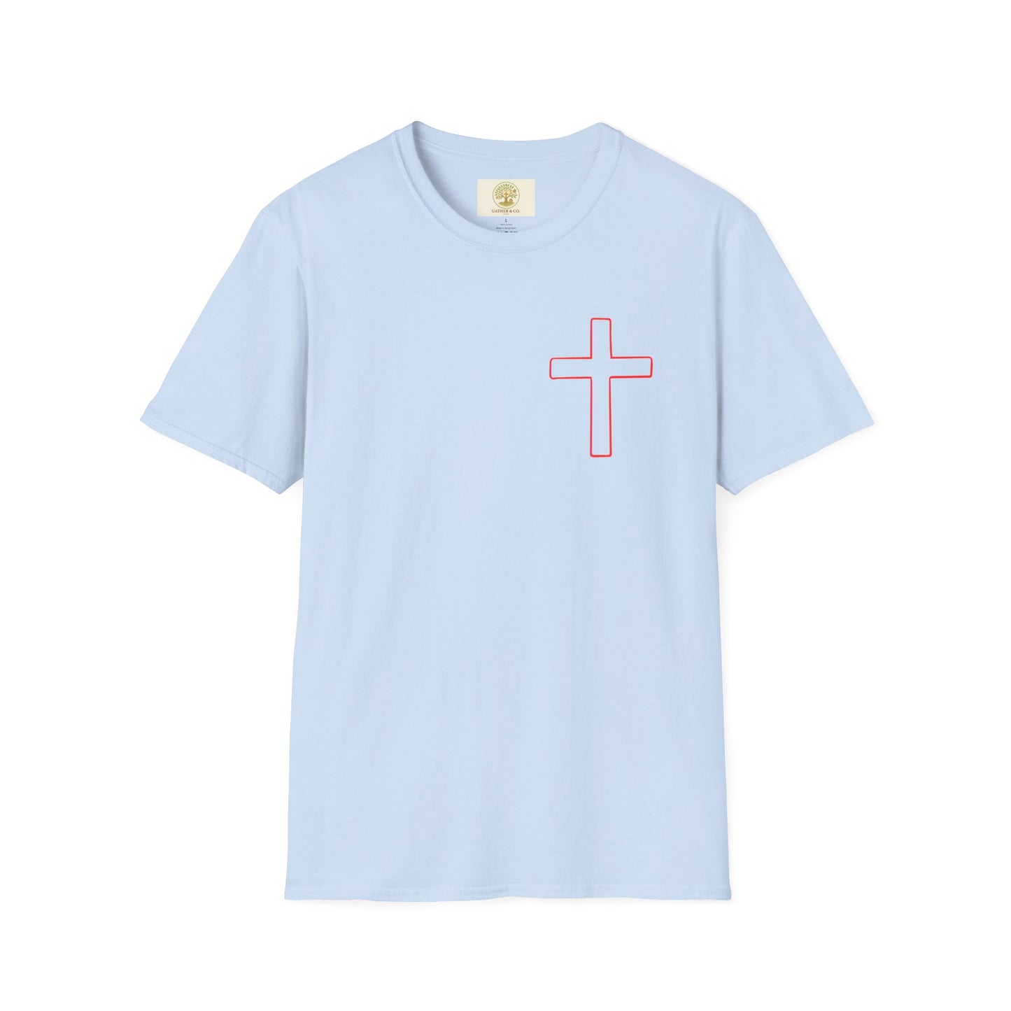 Christian Cross T-Shirt — 'Jesus is King' Graphic Tee