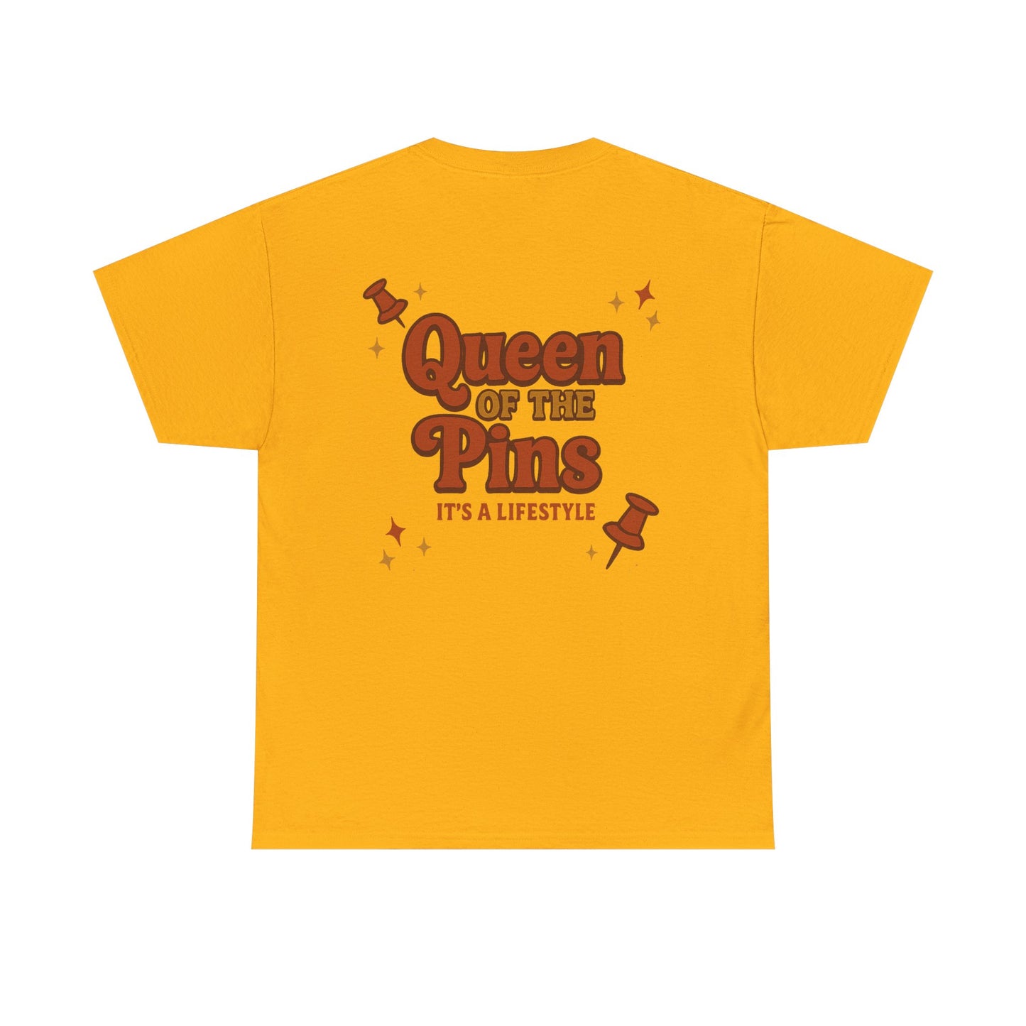 T-Shirt — "It’s a Pin Thing" / "Queen of the Pins" Graphic Tee for Pin Collectors