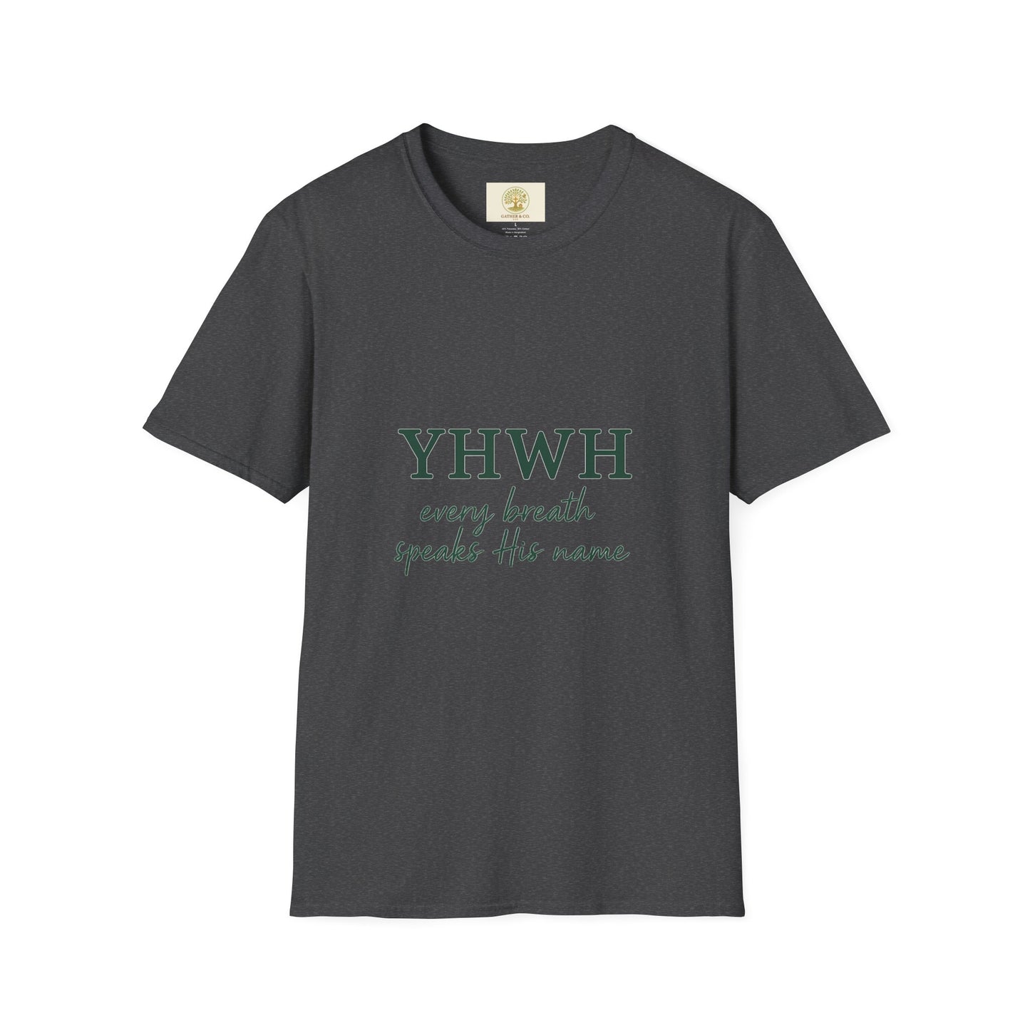 YHWH Inspirational T-Shirt for Spiritual Connection