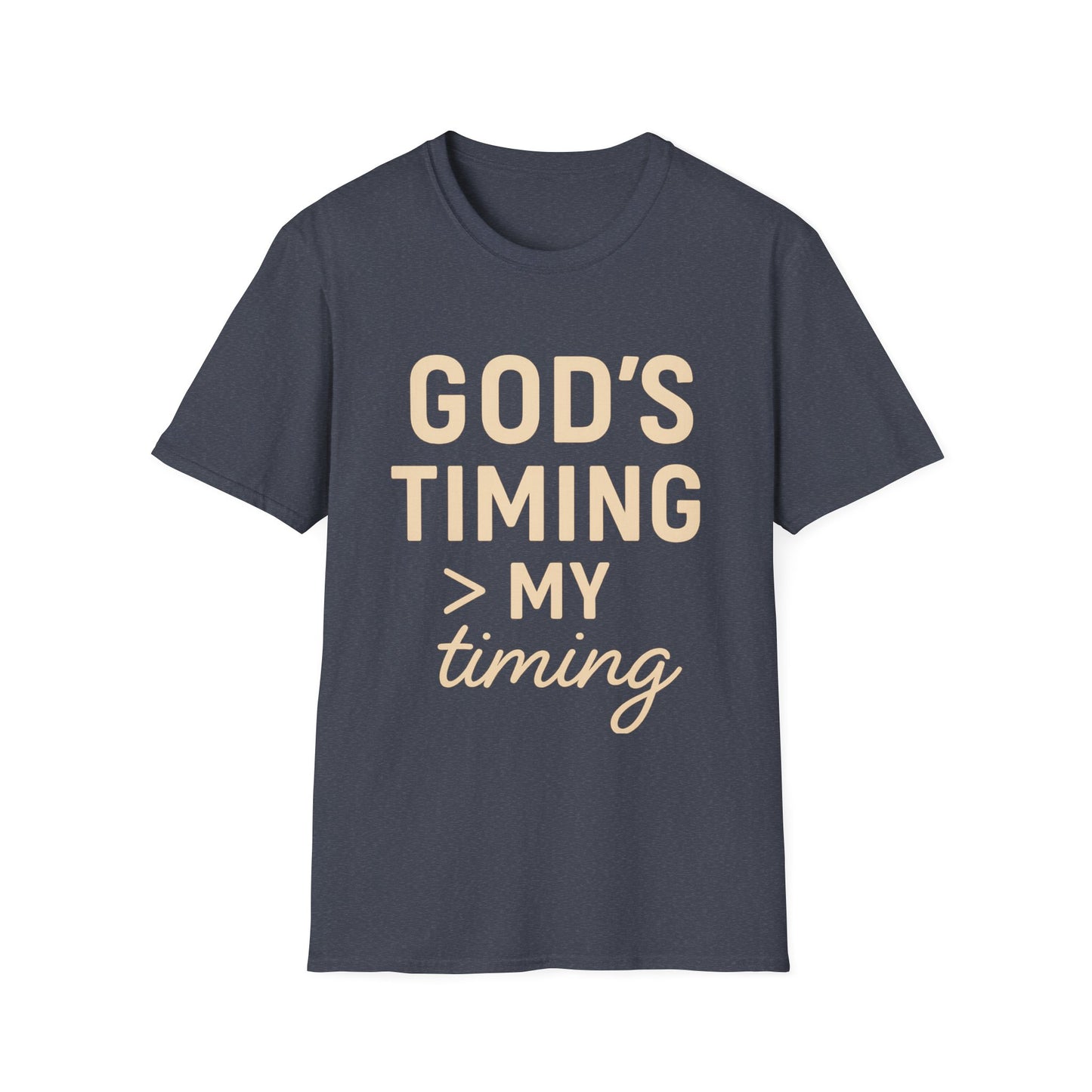God's Timing Is Perfect Tee - Unisex Christian Shirt