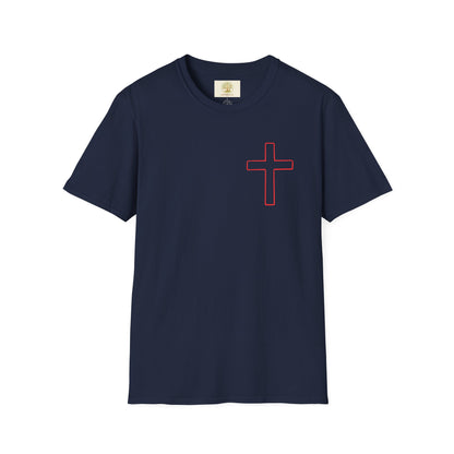 Christian Cross T-Shirt — 'Jesus is King' Graphic Tee