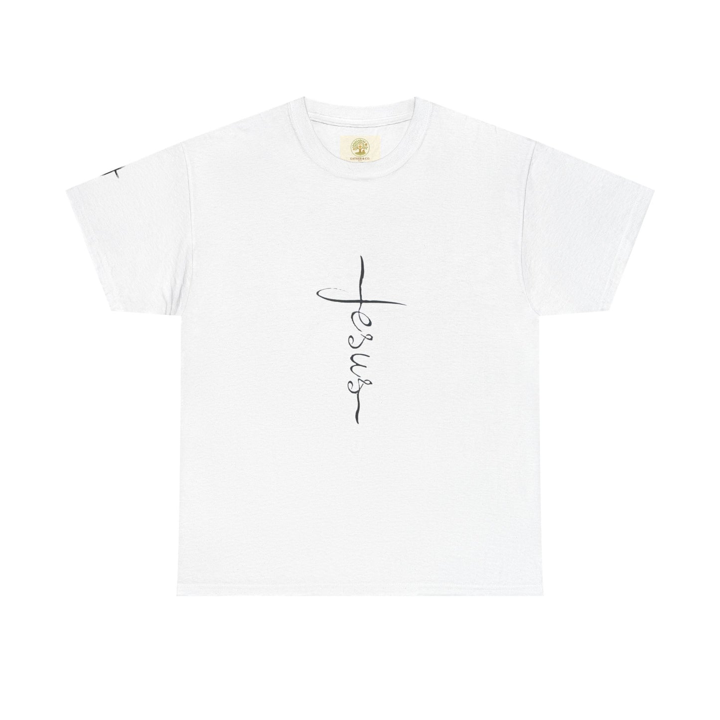 Faith-Inspired Cross T-Shirt – Soft Unisex Christian Tee for Everyday Wear | Gather & Co. LLC
