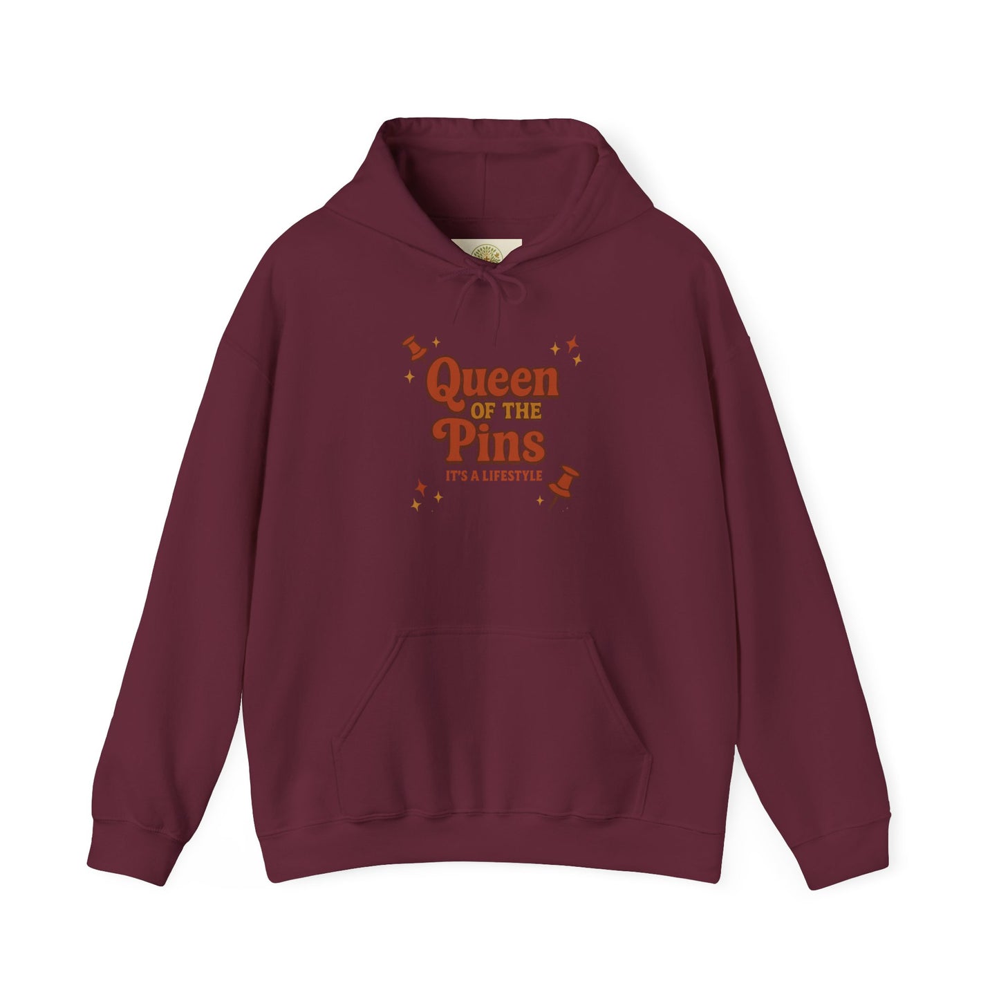 Queen of the Pins Hoodie — Retro Shirt "It's a Lifestyle" Multiple Colors Available