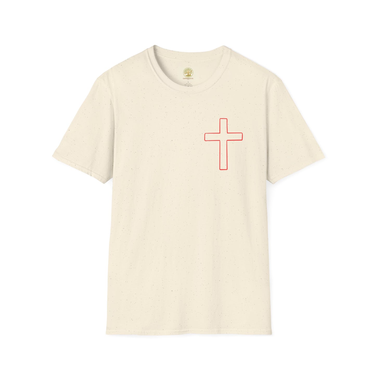 Christian Cross T-Shirt — 'Jesus is King' Graphic Tee