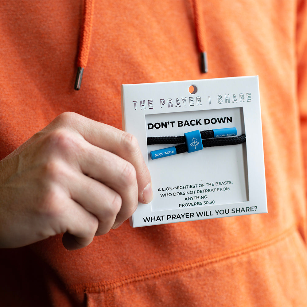 Don't Back Down, Proverbs 30:30