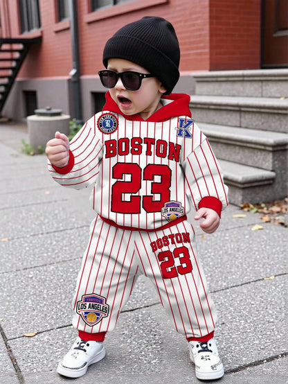 “Christian Kids Bible Verse Hoodie and Jogger Set | Faith-Based Boys Outfit | Gather & Co. LLC”