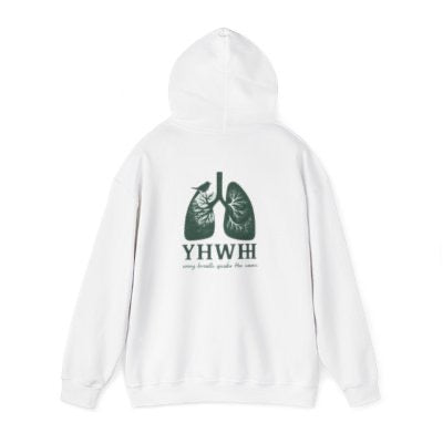Faithful Breath YHWH Hoodie – Inspirational Unisex Christian Sweatshirt by Gather & Co. LLC