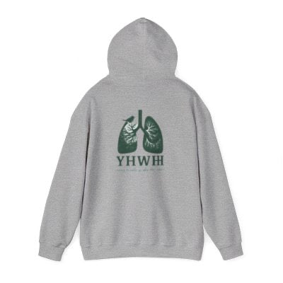 Faithful Breath YHWH Hoodie – Inspirational Unisex Christian Sweatshirt by Gather & Co. LLC