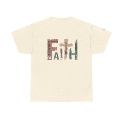 Faith-Inspired Cross T-Shirt – Soft Unisex Christian Tee for Everyday Wear | Gather & Co. LLC