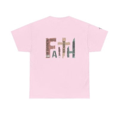 Faith-Inspired Cross T-Shirt – Soft Unisex Christian Tee for Everyday Wear | Gather & Co. LLC