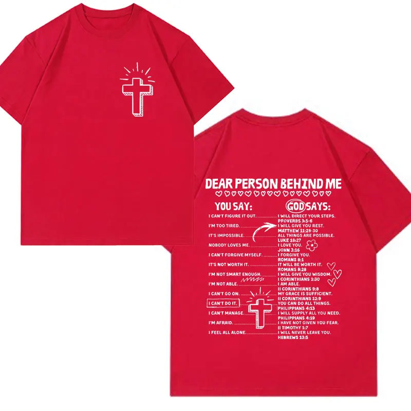 Living Proof of God's Love - Christian Unisex Bible Tee