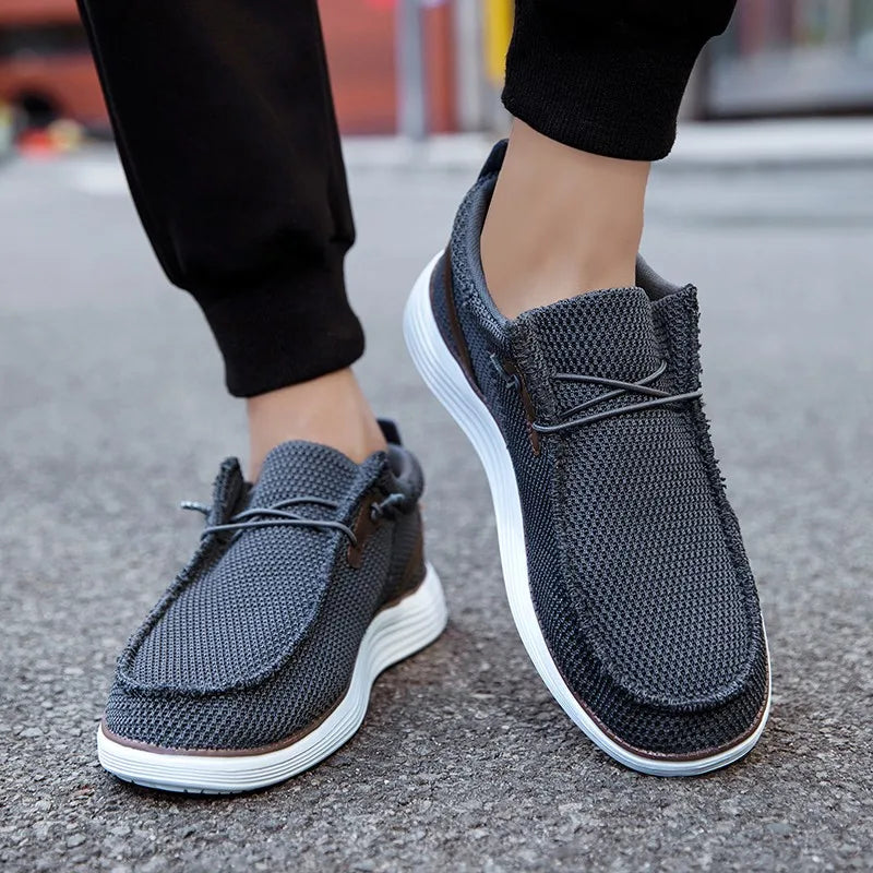 Men's Casual Loafers - Breathable Soft Slip - On Everyday Shoes