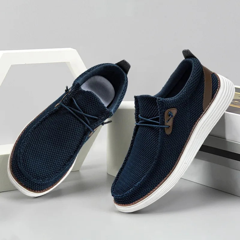 Men's Casual Loafers - Breathable Soft Slip - On Everyday Shoes