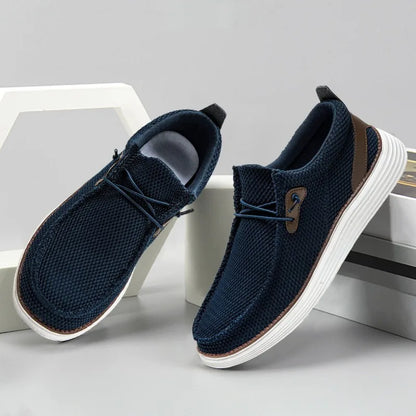 Men's Casual Loafers - Breathable Soft Slip - On Everyday Shoes