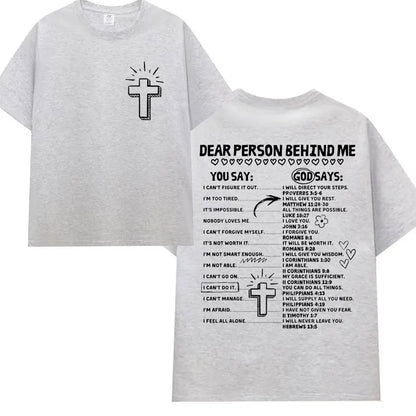 Living Proof of God's Love - Christian Unisex Bible Tee