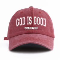 God is Good - Classic Embroidered Christian hat ( Unisex )
