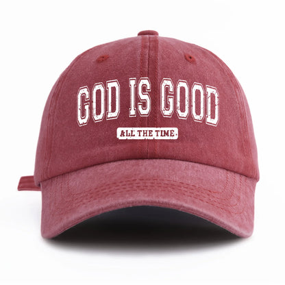 God is Good - Classic Embroidered Christian hat ( Unisex )