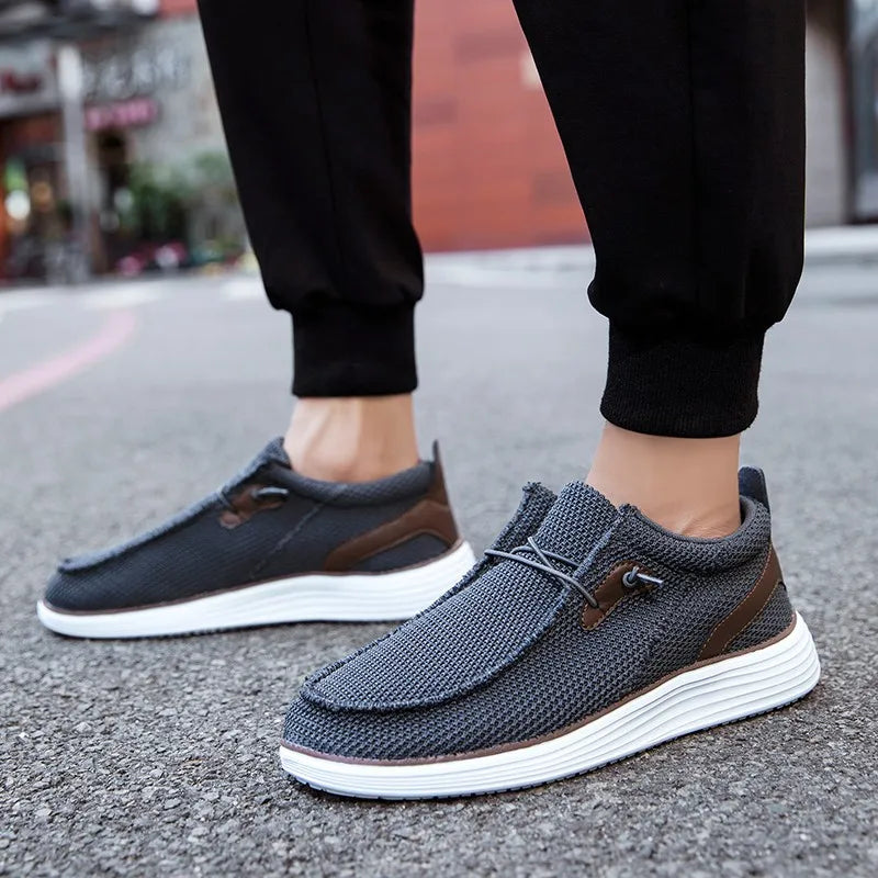 Men's Casual Loafers - Breathable Soft Slip - On Everyday Shoes