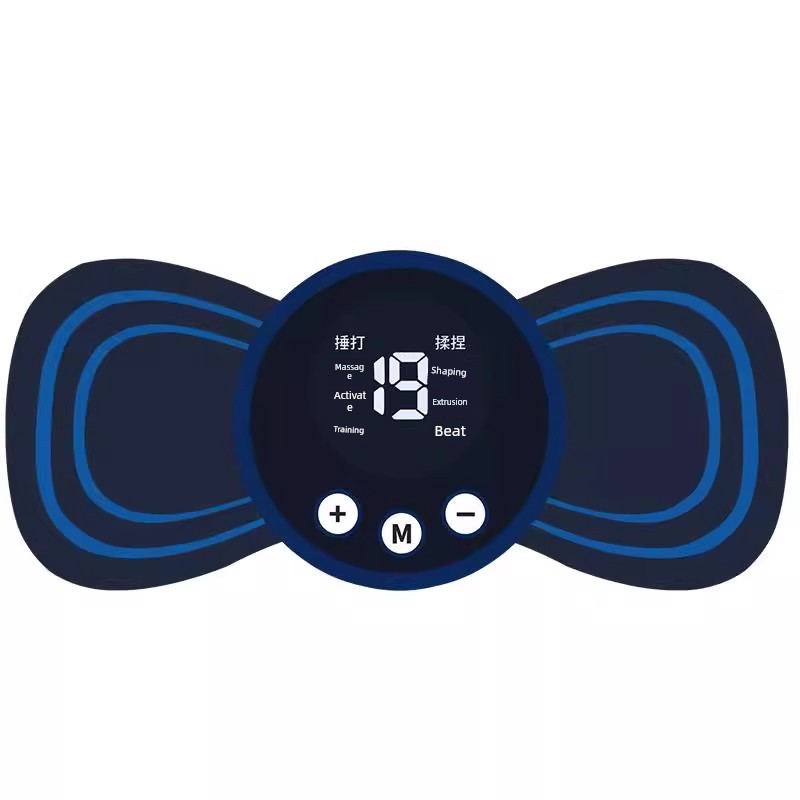 Cervical Spine Massage Patch Instrument Waist Back Cervical Spine Rechargeable Multi-Function Pocket Physiotherapy Massager Compact Smart Instrument