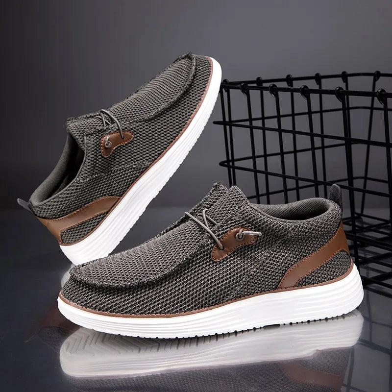 Men's Casual Loafers - Breathable Soft Slip - On Everyday Shoes