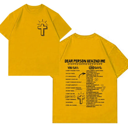 Living Proof of God's Love - Christian Unisex Bible Tee