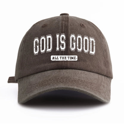 God is Good - Classic Embroidered Christian hat ( Unisex )